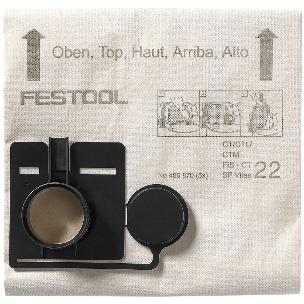 Festool Filtersack FIS-CT 44 SP VLIES/5  #49923